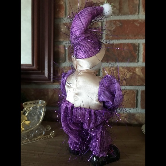 Rare Vintage Porcelain Birthday Collector Clown - Picture 6 of 9